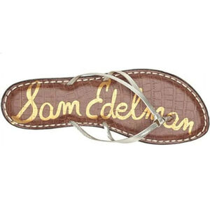Sam Edelman Gerianne Sandals Size 10 in Molten Gold